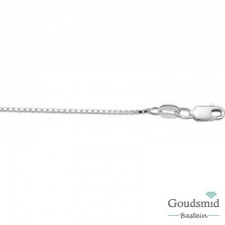Zilveren collier venetiaans 1,3mm 45cm