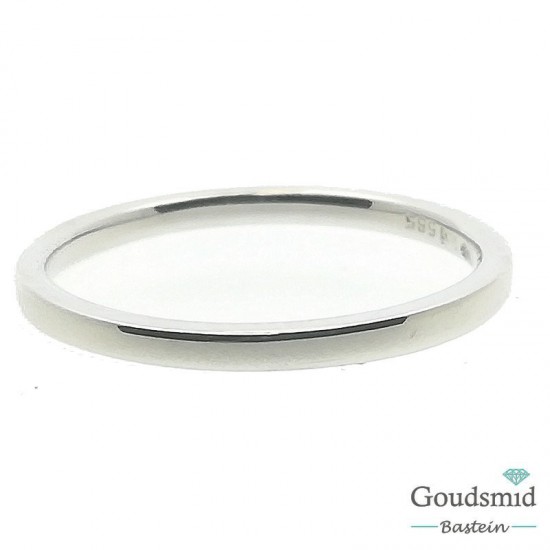 Bernstein ring 14 karaat witgoud 199.220.05