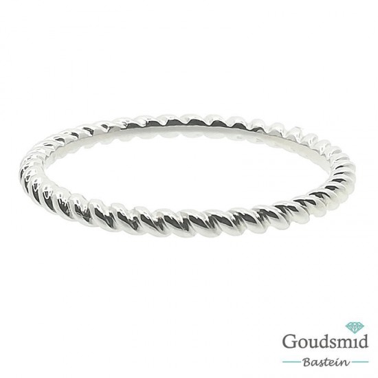 Bernstein ring 14 karaat witgoud 199.229.06