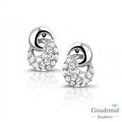 Rosa di Luca zilveren oorknoppen 625.139